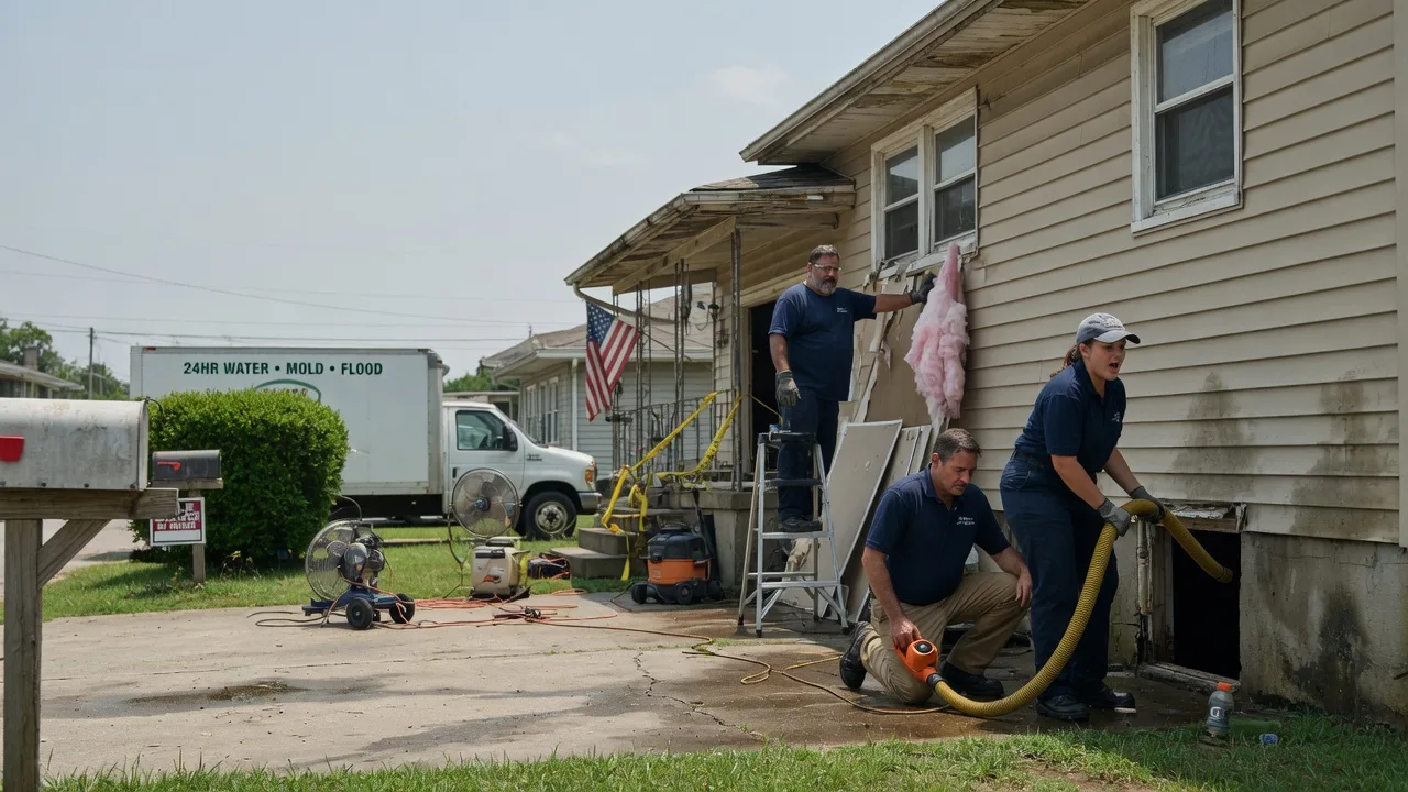 Water Damage Repair in Cross Plains, TX near me